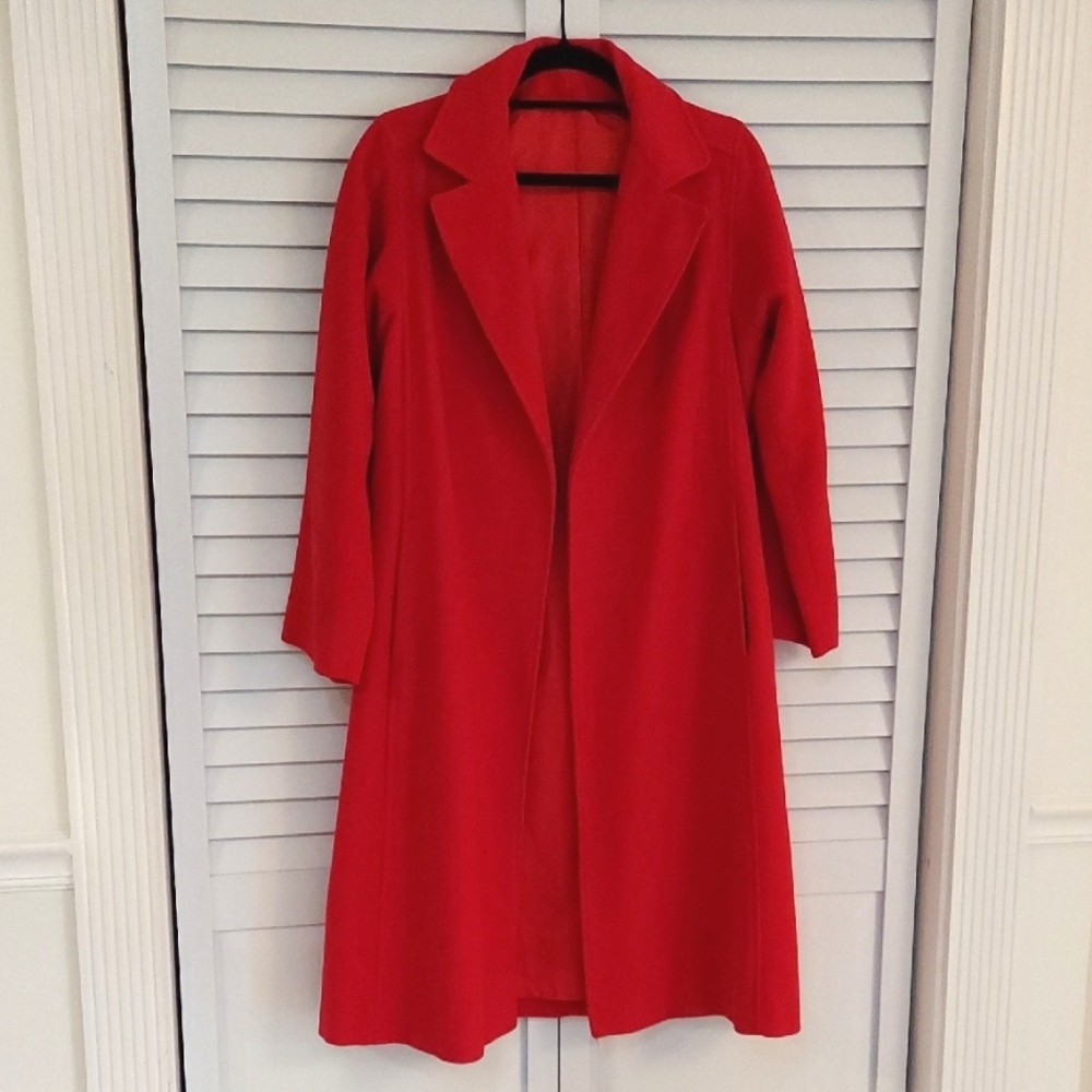 Vintage Red Women's Coat